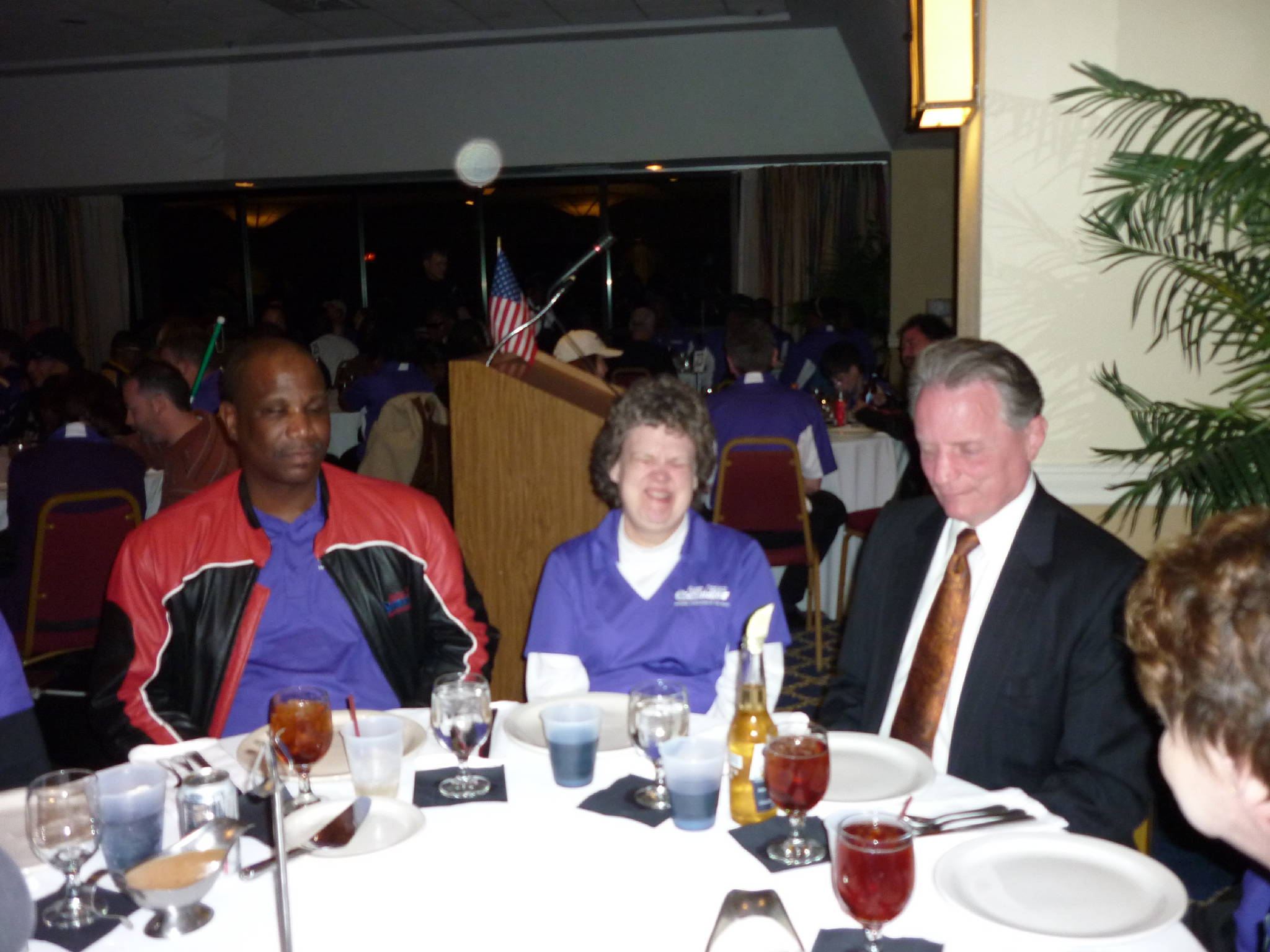 Head table including Dr. Marc Maurer